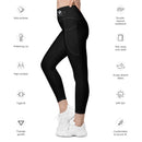 Leggings SDA con bolsillos (negro)