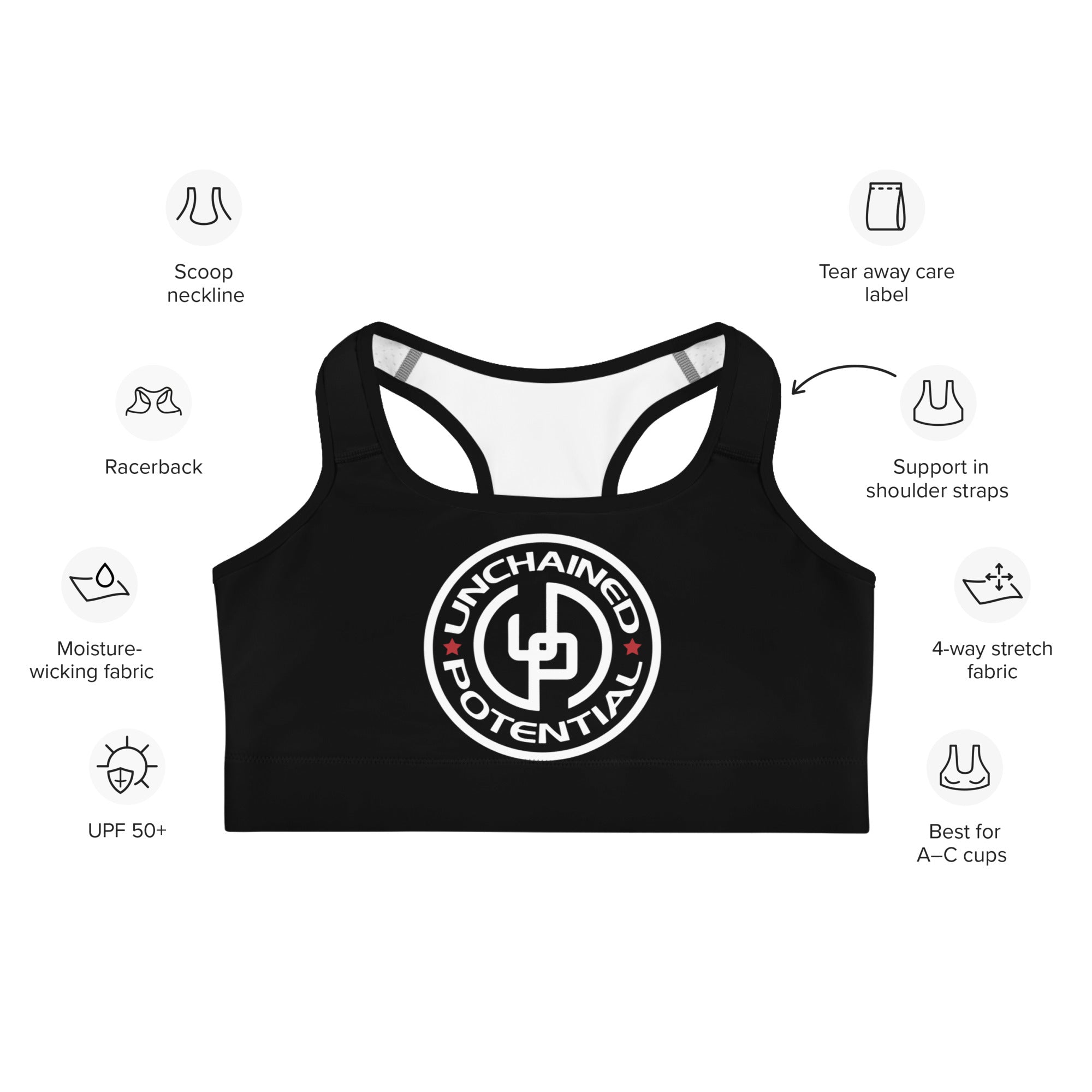 Unchained Potential Sports bra