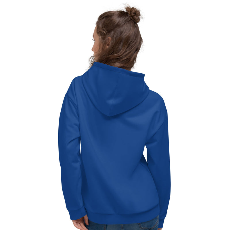 Wilson Football Unisex Blue Hoodie