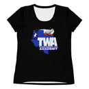 Camiseta deportiva de alto rendimiento para mujer de TWA