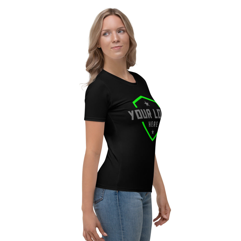 Camiseta de mujer con estampado integral Demo de AllUSports