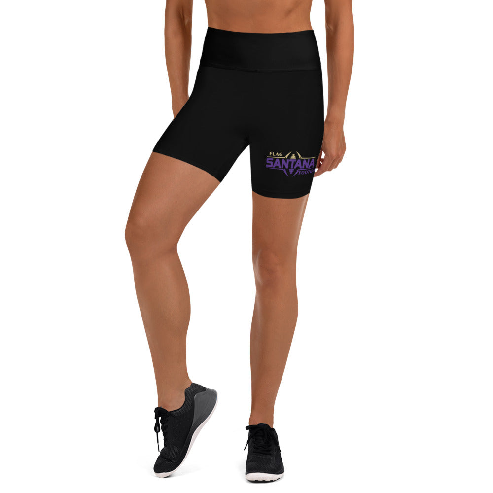 SSF Women's Yoga Shorts  BLACK