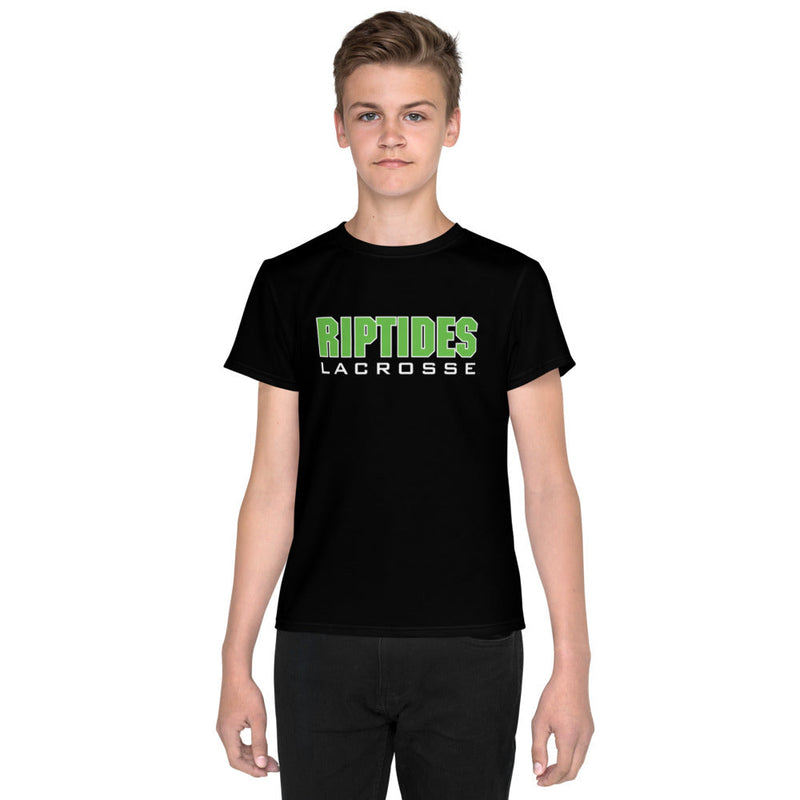 Margate Riptides Lacrosse Youth crew neck t-shirt