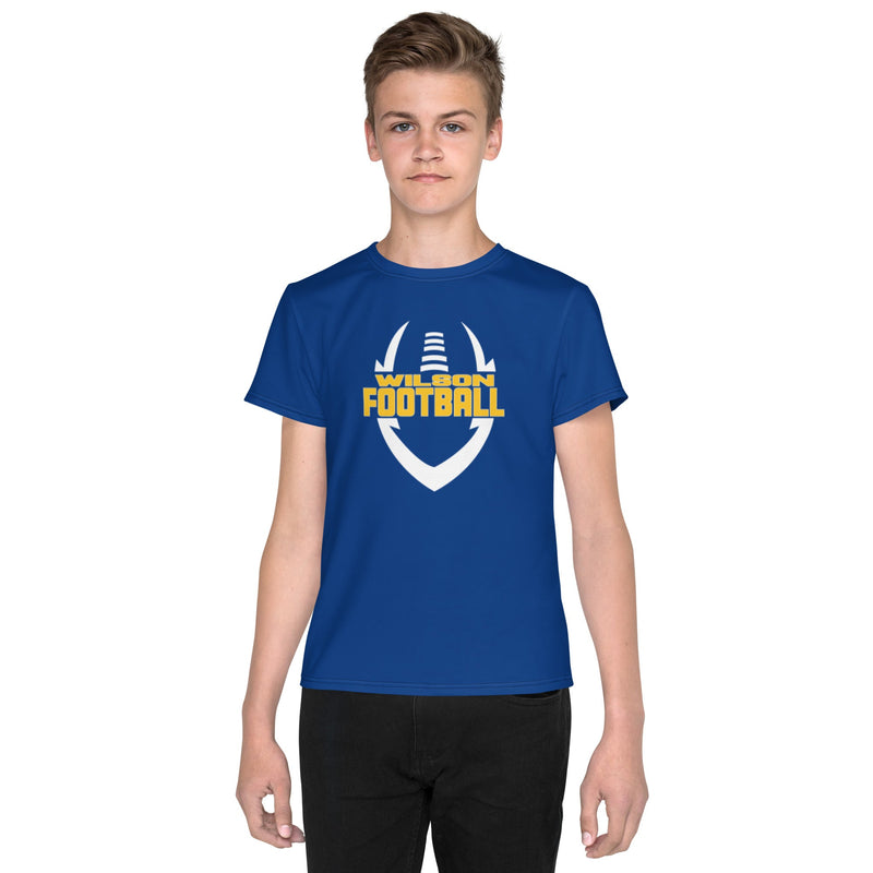 Wilson Football Youth crew neck t-shirt