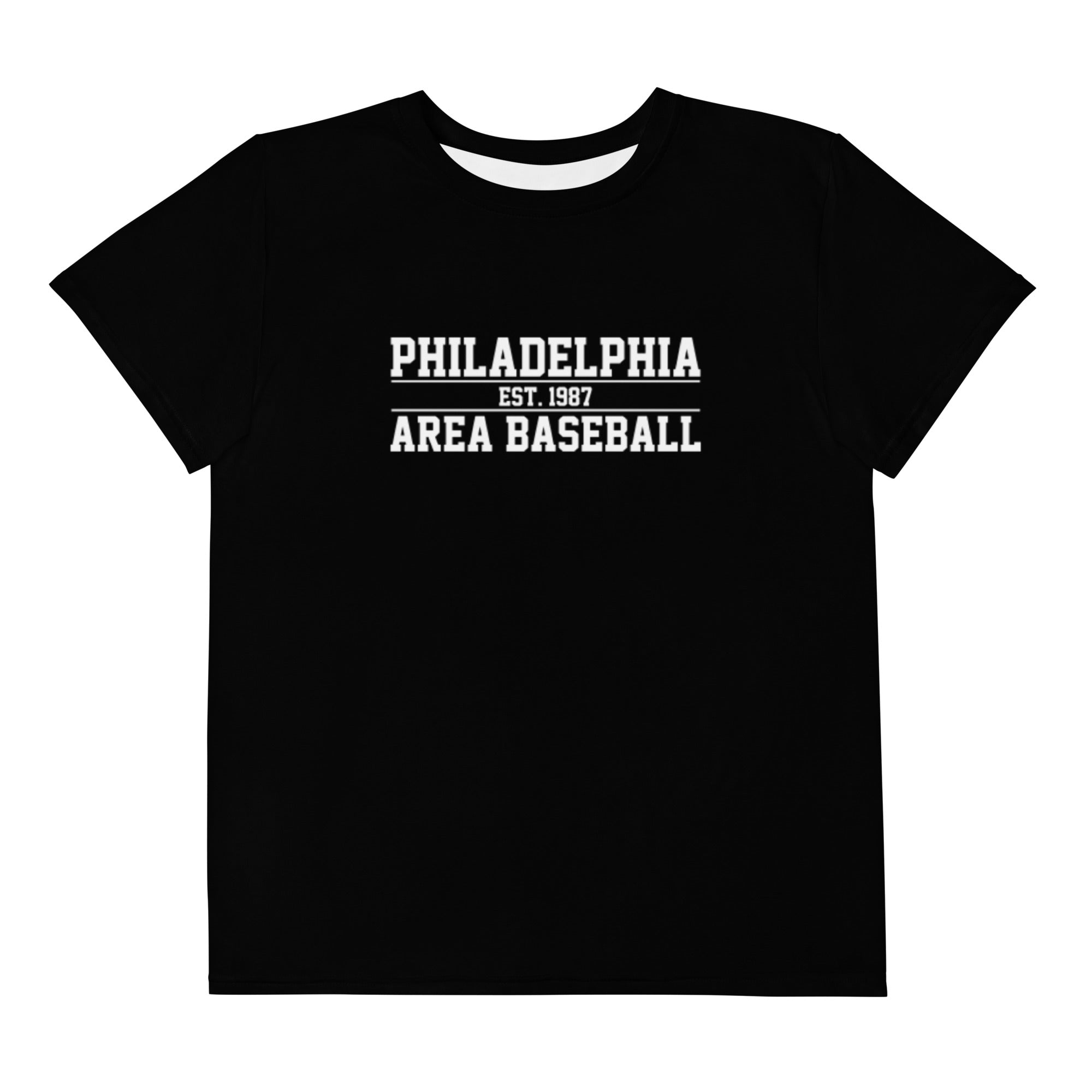 Magpies All Over Print Youth crew neck t-shirt