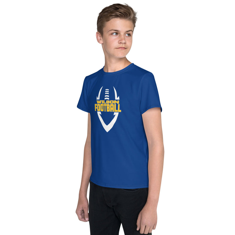 Wilson Football Youth crew neck t-shirt