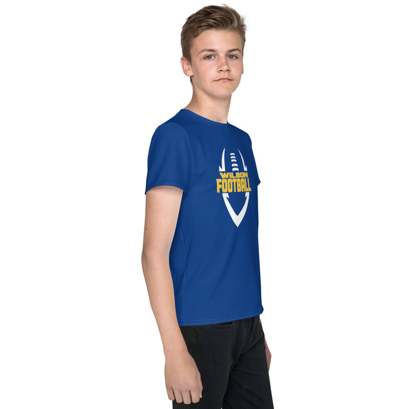 Wilson Football Youth crew neck t-shirt