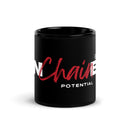 Unchained Potential Black Glossy Mug