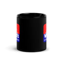 Wridz Black Glossy Mug