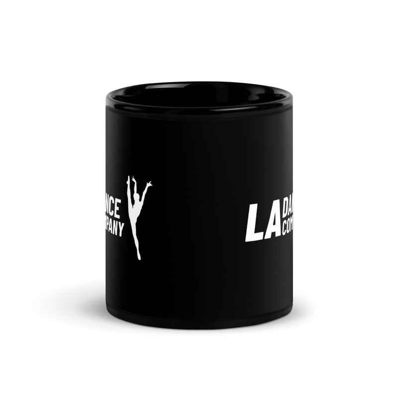 LA Dance Co Black Glossy Mug