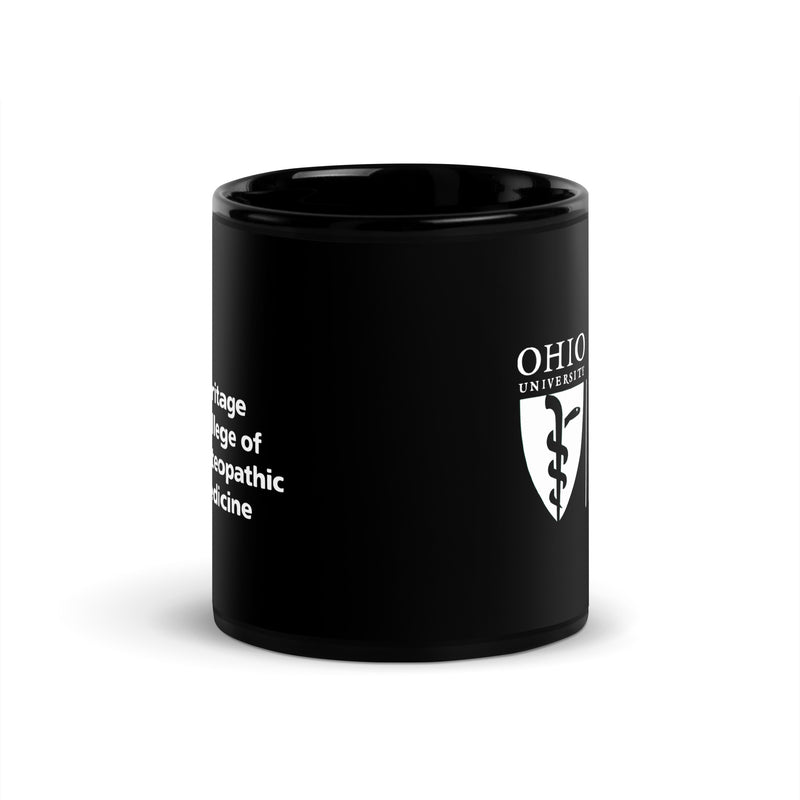 HCOM Black Glossy Mug