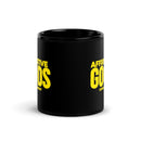 Taza negra brillante AGST