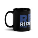 Taza negra brillante REVO Rideshare
