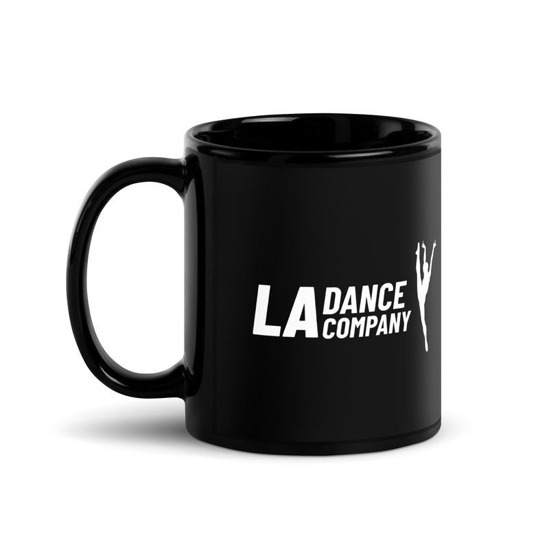 LA Dance Co Black Glossy Mug