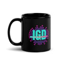 IDG Dance Black Glossy Mug
