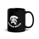 Taza brillante de fútbol Shepaug