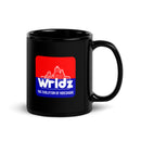 Wridz Black Glossy Mug