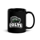 Taza negra brillante de Cochrane Coaches