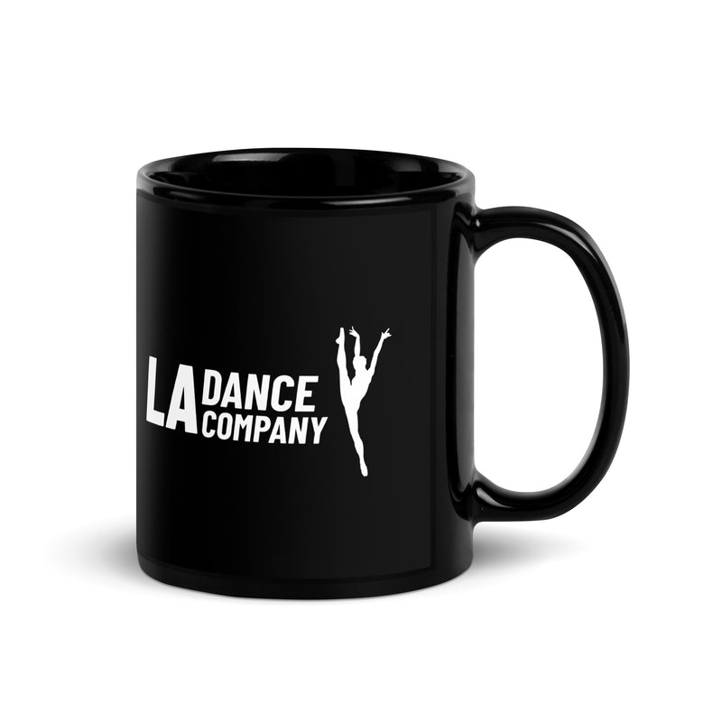 LA Dance Co Black Glossy Mug