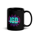 IDG Dance Black Glossy Mug