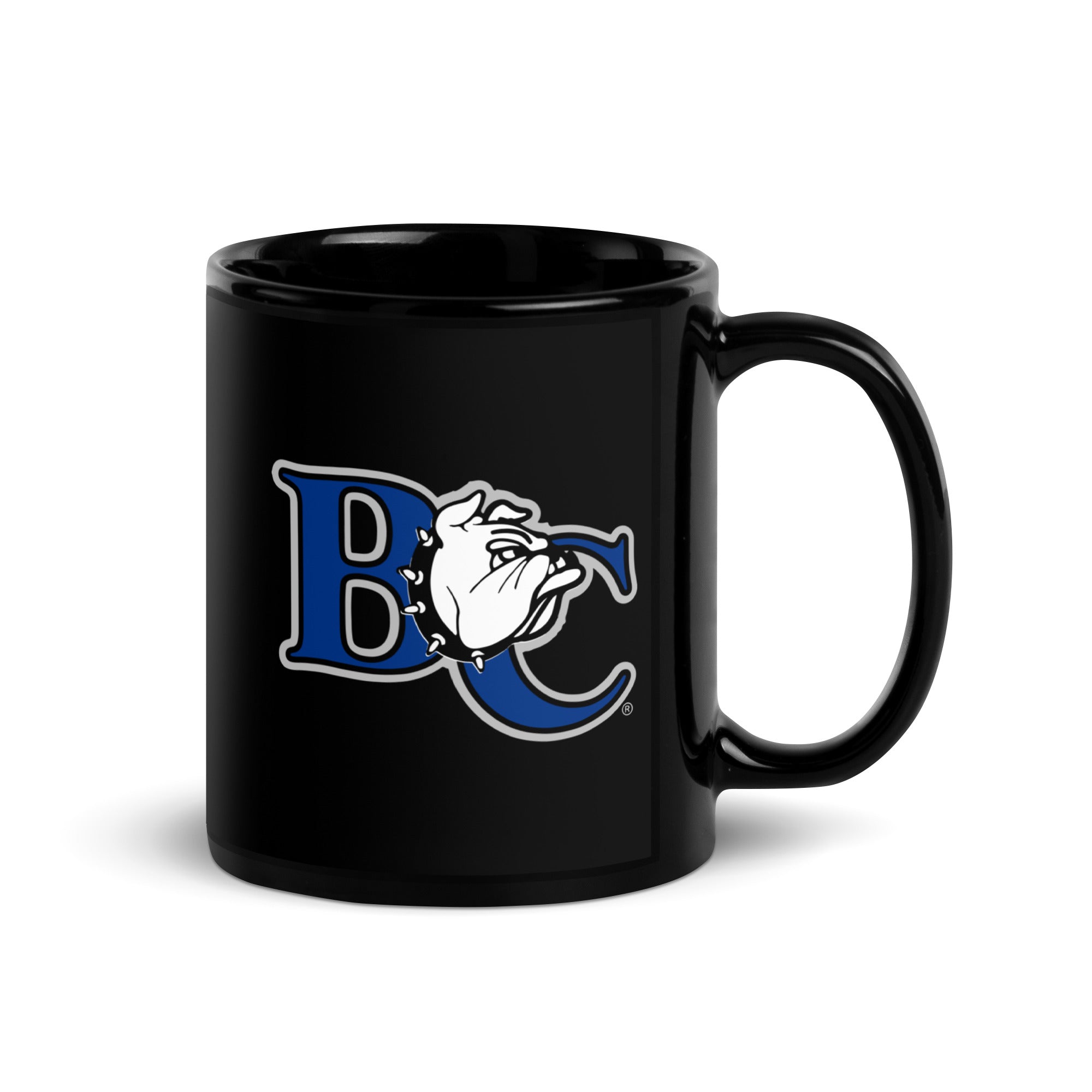 Taza negra brillante BCWS