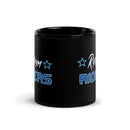 Rythym Riders Black Glossy Mug