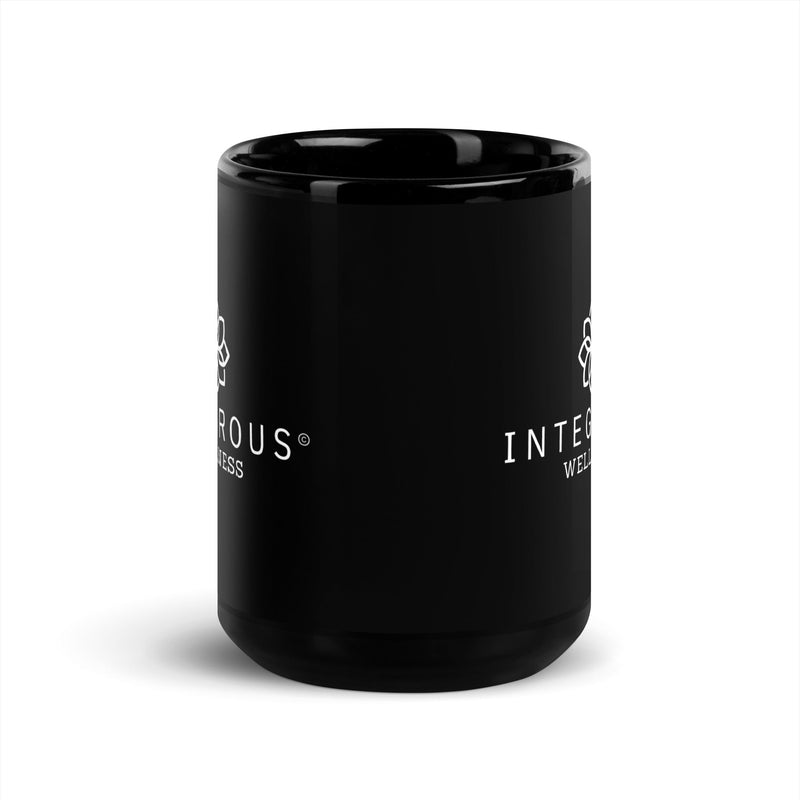 Taza negra brillante Integrous Wellness