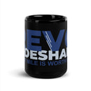 Taza negra brillante REVO Rideshare