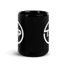 The Sports Place Black Glossy Mug