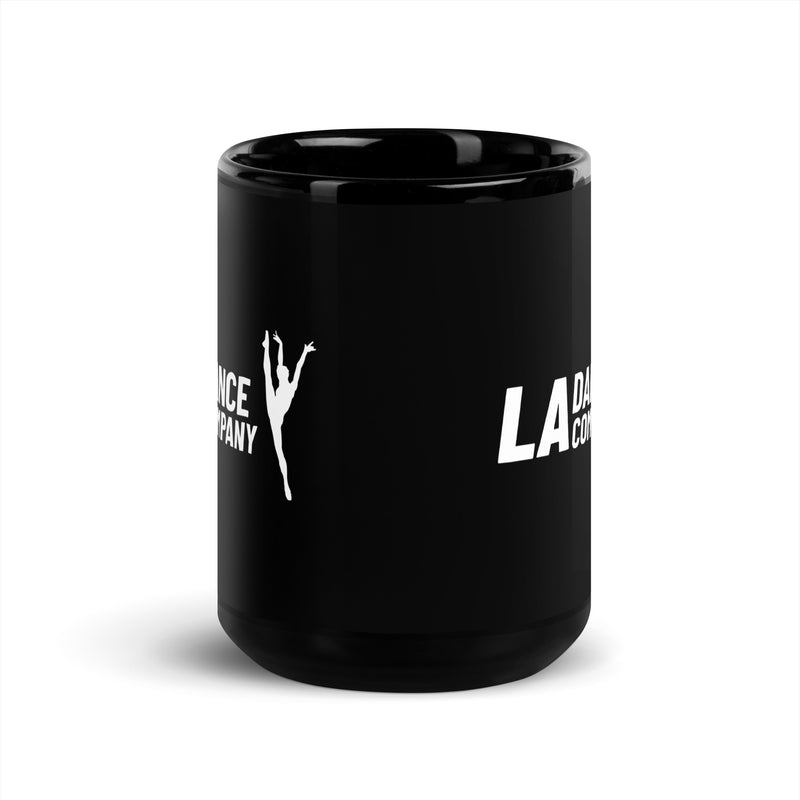 LA Dance Co Black Glossy Mug