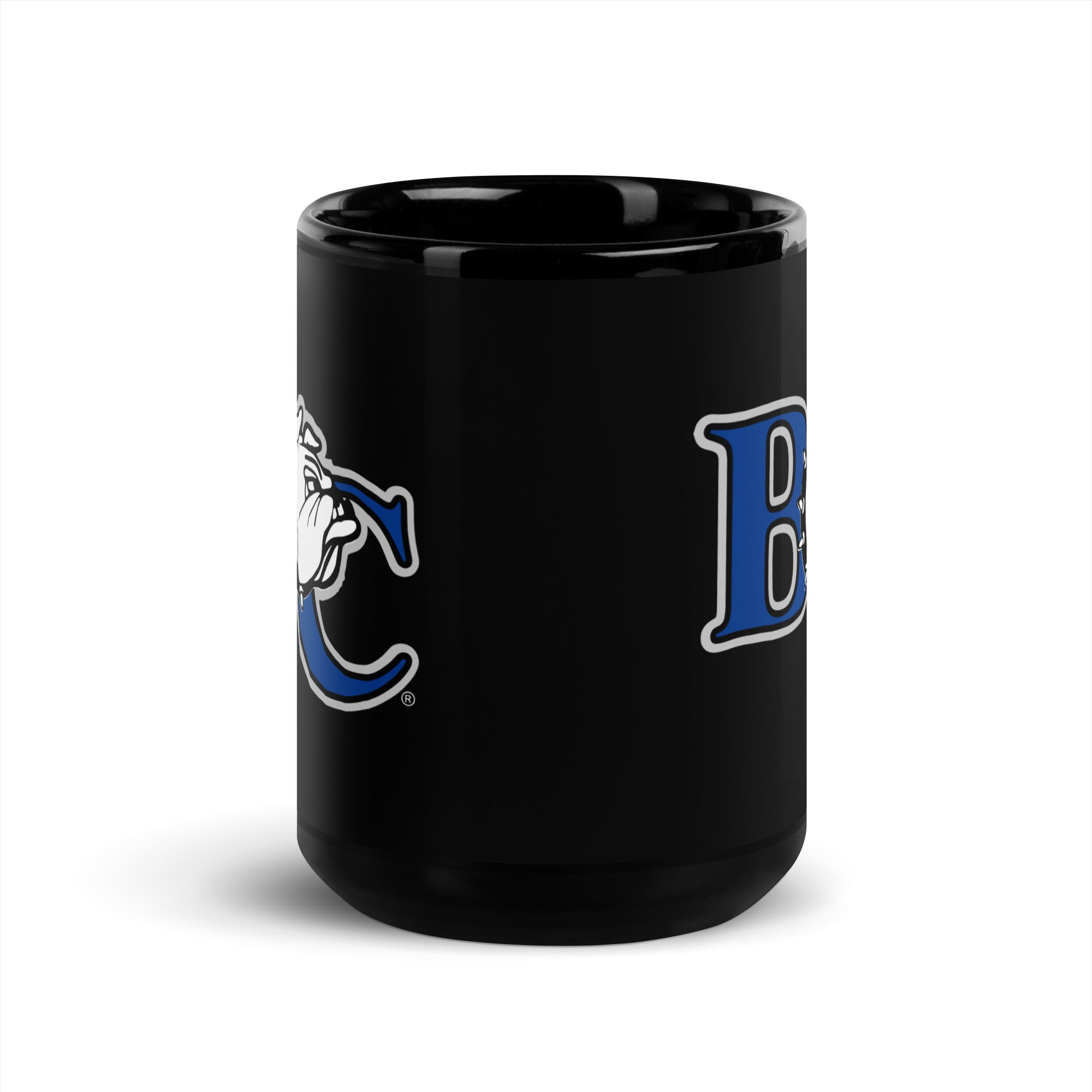 Taza negra brillante BCWS