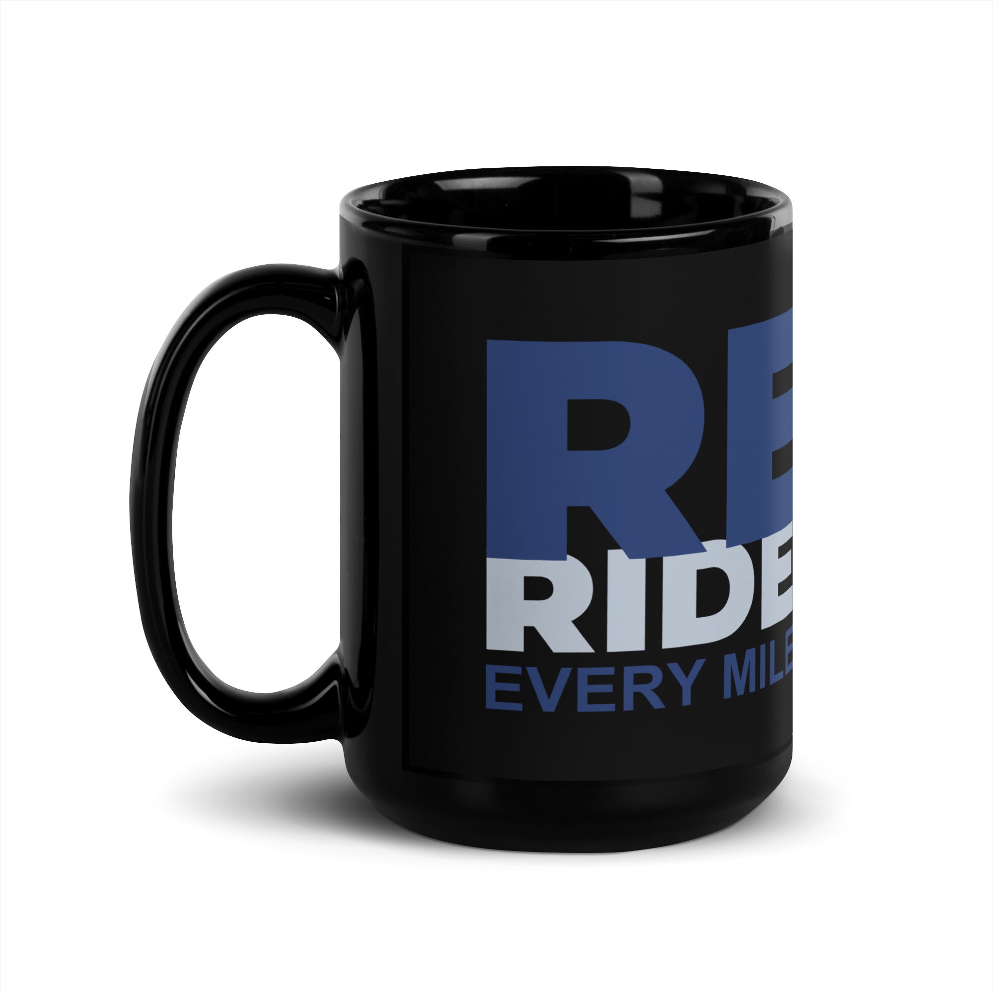 REVO Rideshare Black Glossy Mug