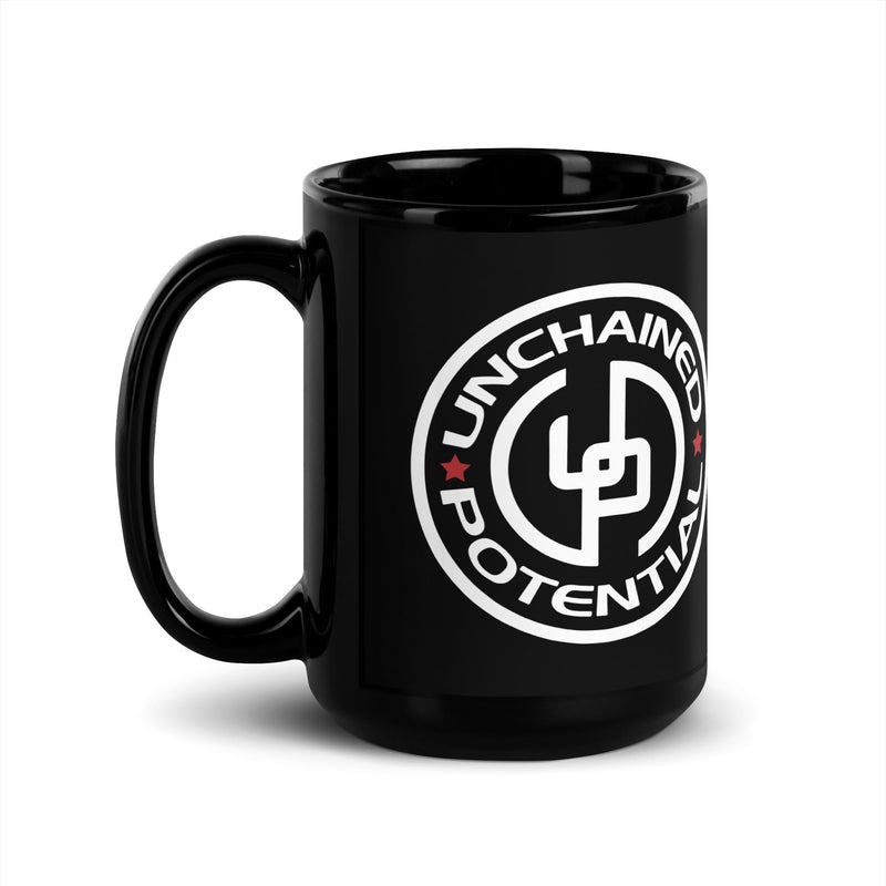 Taza negra brillante Unchained Potential v2