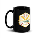 TYL Black Glossy Mug