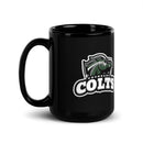 Taza negra brillante de Cochrane Coaches