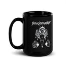 Taza negra brillante NewJerseyRat