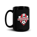 Taza negra brillante de Bloomfield SC