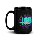 IDG Dance Black Glossy Mug