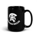 Taza brillante de fútbol Shepaug