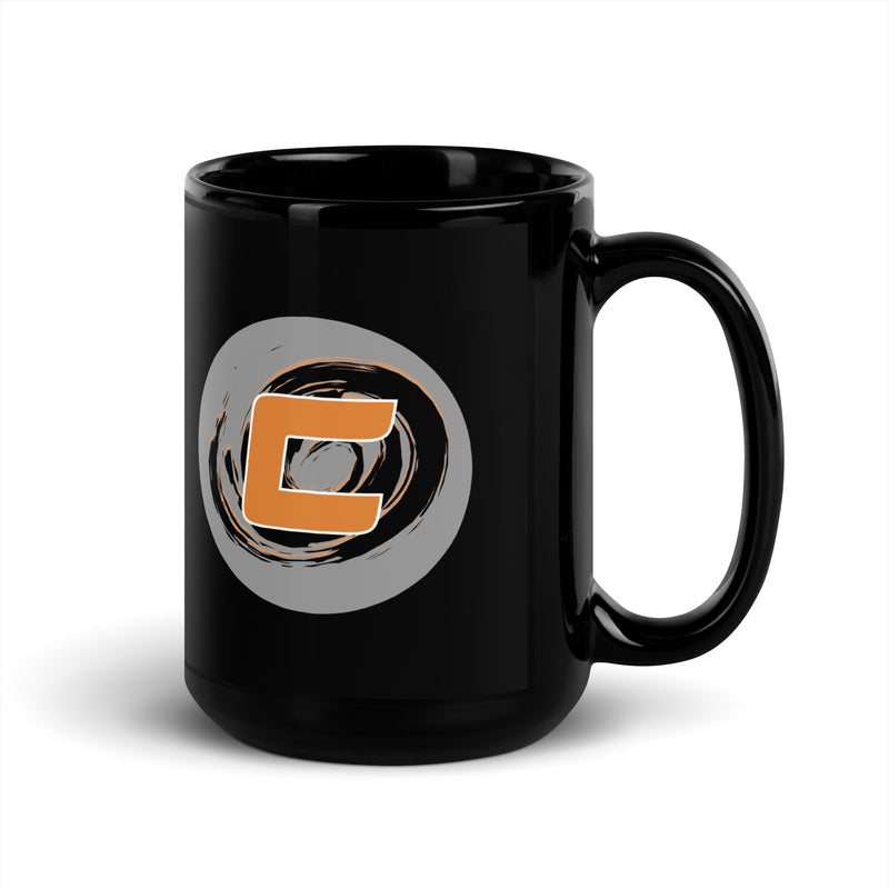 Morristown Cyclones Black Glossy Mug