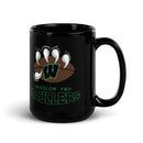 Taza negra brillante Winslow Maullers
