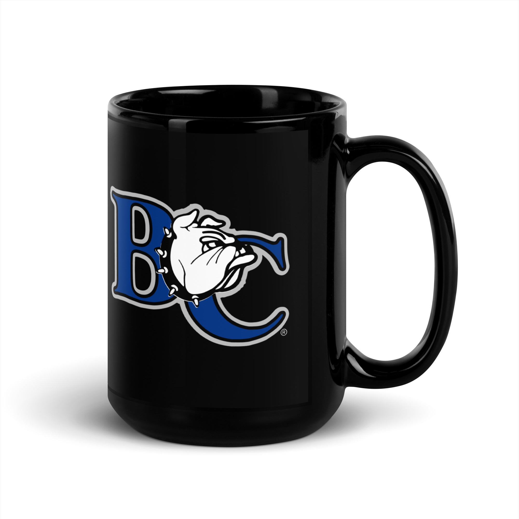 Taza negra brillante BCWS
