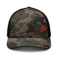 HC Camouflage trucker hat (SMALL LOGO)