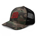 Gorra de camionero con camuflaje HC