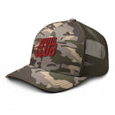 Gorra de camionero con camuflaje HC