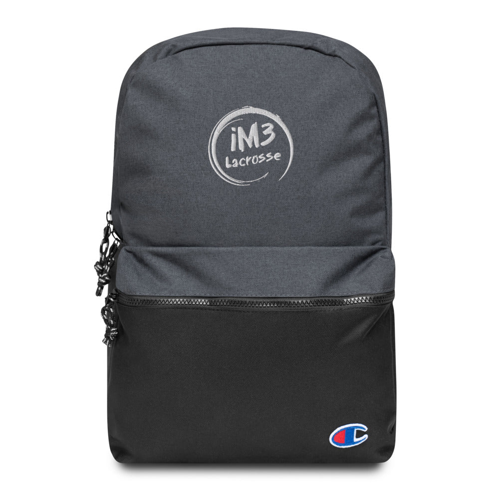 iM3 Embroidered Champion Backpack