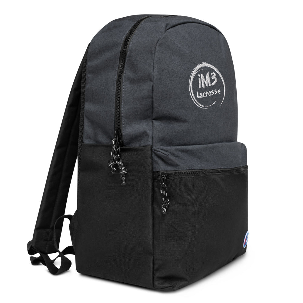 iM3 Embroidered Champion Backpack