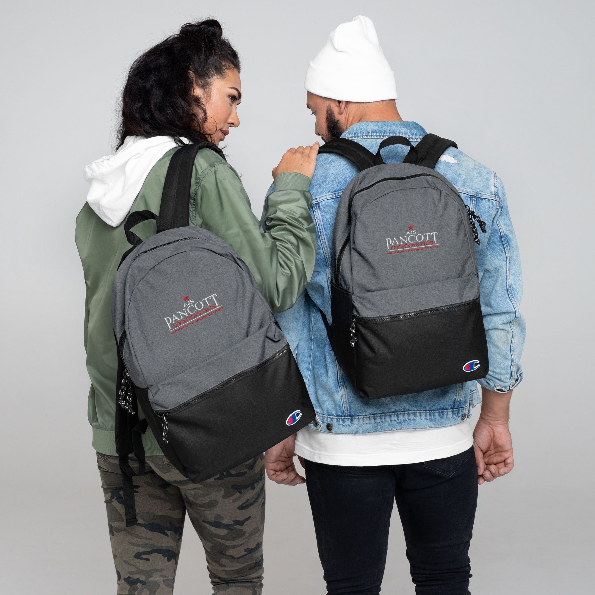 AJS Embroidered Champion Backpack
