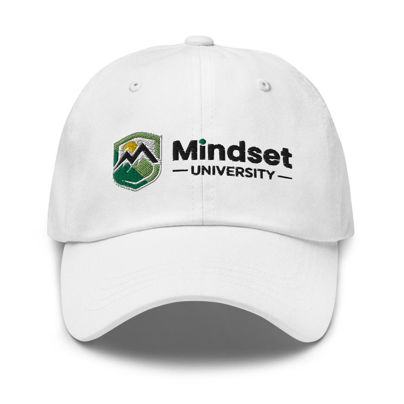 Mindset Univ. Dad hat (White)