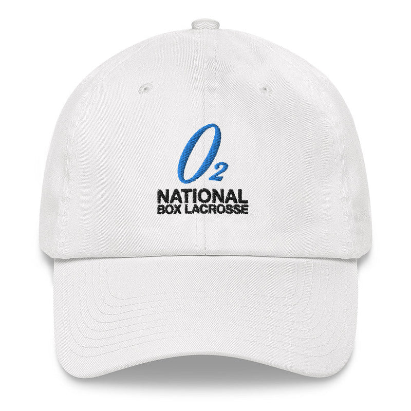 O2 Box Lacrosse Dad hat - White